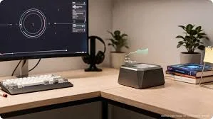 Holoneo Desktop Hologram: A New Glanceable Presence for Your Desk